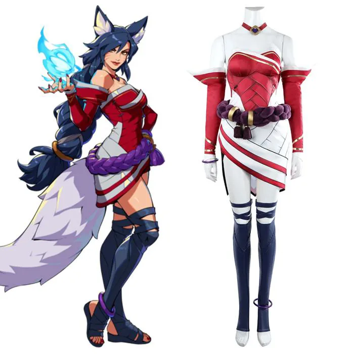 2XKO League of Legends Ahri Cosplay Costume – Gcosplay