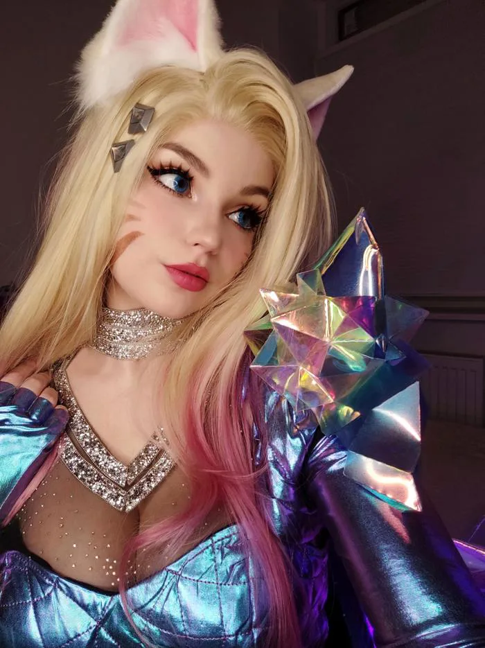 My KDA All Out Ahri Cosplay : r/leagueoflegends