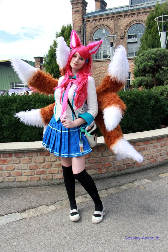 Academy Ahri Cosplay by cankila on DeviantArt