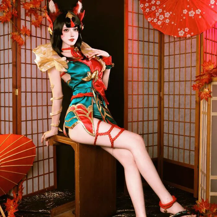 Ready To Ship Rolecosplay LOL After Hours Ahri Spirit Blossom Cosplay Costume
