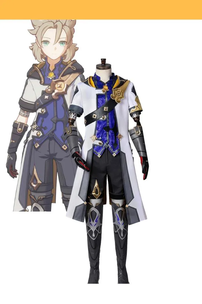 Genshin Impact Albedo Standard Size Only Cosplay Costume – Cosrea Cosplay