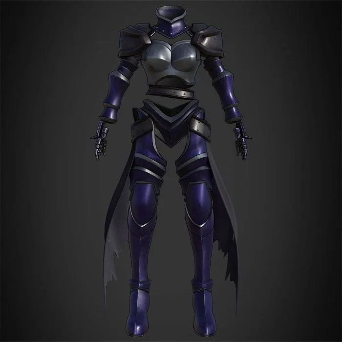 Armor Overlord Albedo Overlord Albedo Armor For Cosplay 3D Model 3D Printable CGTrader