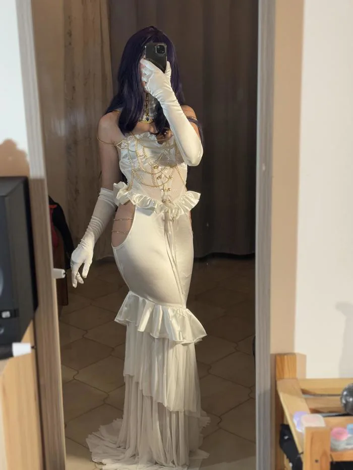 First try of my Albedo cosplay : r/overlord