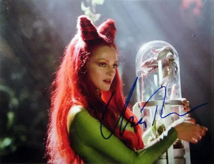 Uma Thurman Signed Photo – Batman & Robin, Poison Ivy W/COA - Etsy Israel