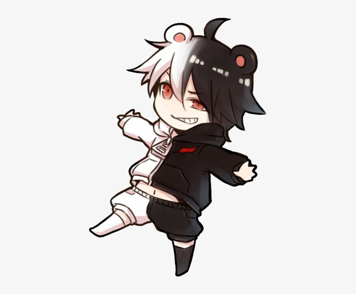 Monokuma Chibi - Hình Anime Boy Chibi Transparent PNG - 435x615 - Free Download on NicePNG