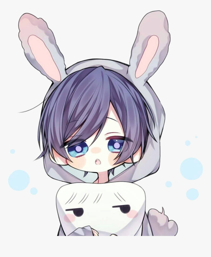 Cute Chibi Utaite Soraru Utaitevocaloid Freetoedit - Anime Boy Cute Chibi, HD Png Download , Transparent Png Image - PNGitem