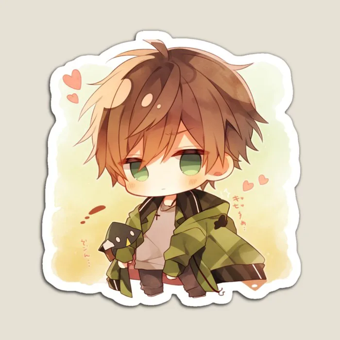 Cute Chibi Anime Boy