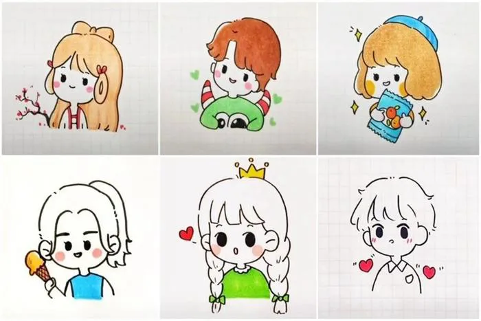 Hình chibi cute dễ vẽ: Hướng dẫn chi tiết cho người mới bắt đầu Hình chibi cute dễ vẽ: Hướng dẫn chi tiết cho người mới bắt đầu