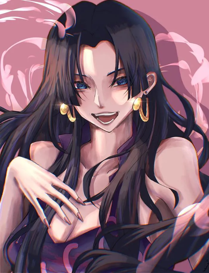 Tranh Boa Hancock mình vẽ được một thời gian rồi 😋 : r/OnePiece