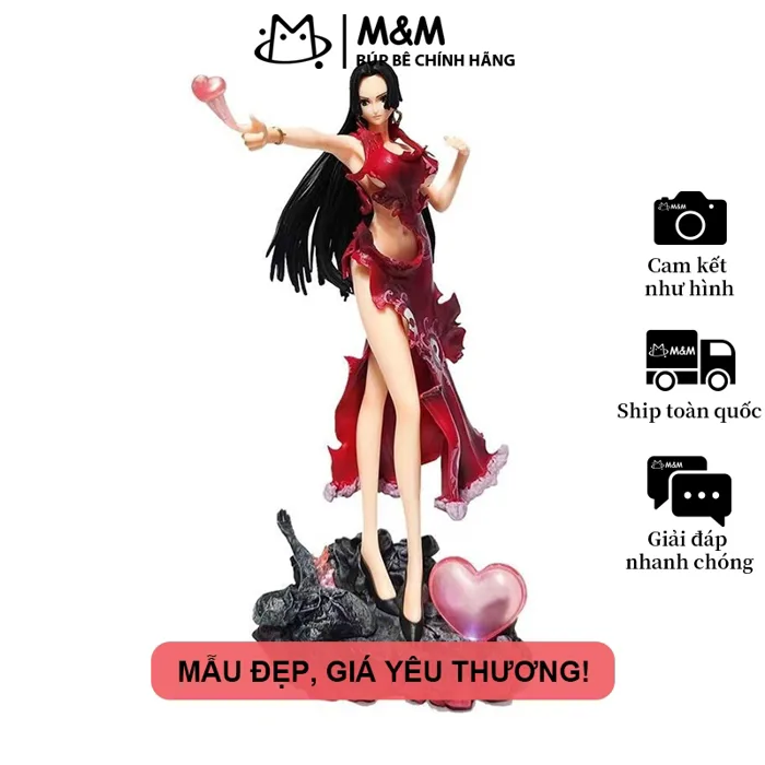 Figure Boa Hancock ONE PIECE 30cm Phát Sáng Siêu Đẹp - Mô Hình Anime Quà Tặng Cao Cấp - Hà Nội
