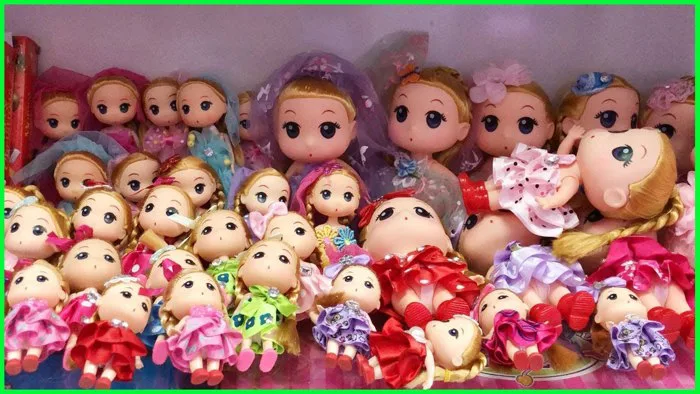 Bộ sưu tập BÚP BÊ CHIBI KHỔNG LỒ của chị Chim Xinh, 40 búp bê chibi, Đồ chơi trẻ em Chibi dolls