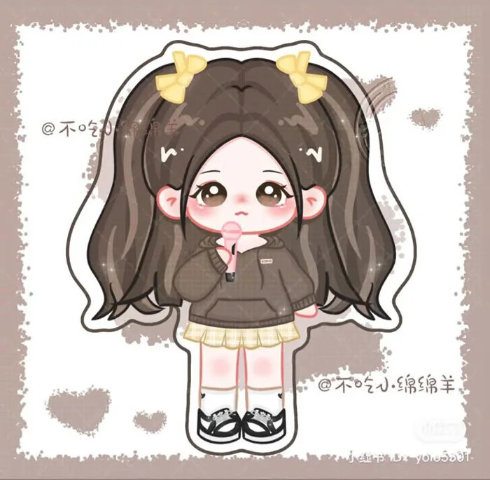 Vẽ búp bê | Búp bê giấy, Hình xăm gấu, Búp bê chibi