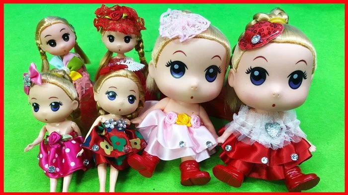 Đồ chơi bé gái búp bê Chibi khổng lồ giá 75k, búp bê xinh giá rẻ, baby dolls (chị Chim Xinh)
