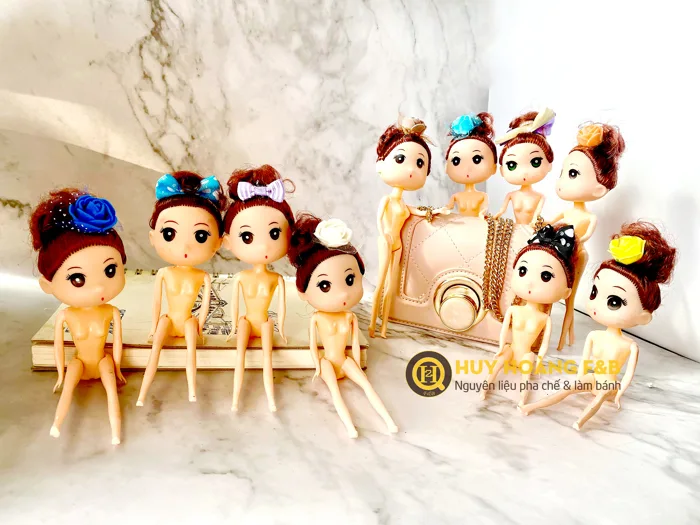 BÚP BÊ CHIBI KHÔNG ÁO QUẦN - PHỤ KIỆN TRANG TRÍ