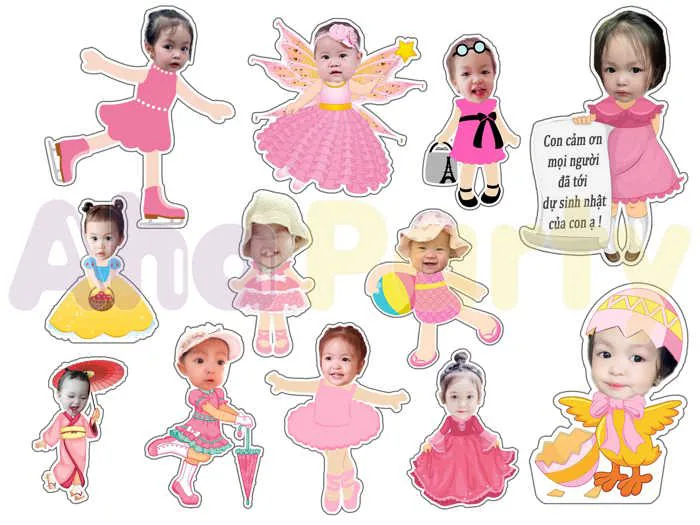 Chibi Bé Gái 01 Chibi Bé Gái 01
