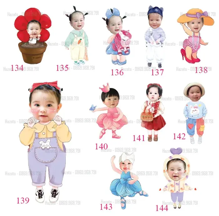 Chibi Bé Gái Chibi Bé Gái