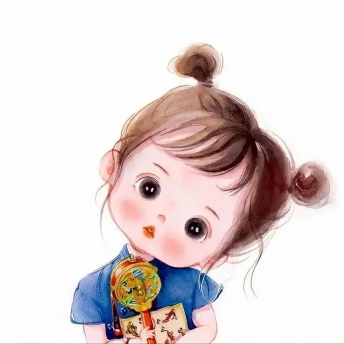 Ảnh con gái chibi dễ thương mang vẻ ngọt ngào tinh nghịch Ảnh con gái chibi dễ thương mang vẻ ngọt ngào tinh nghịch