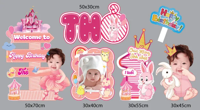 Chibi sinh nhật Bé Gái để bàn siêu cute cho bé HOT nhất 2026 Chibi sinh nhật Bé Gái để bàn siêu cute cho bé HOT nhất 2026