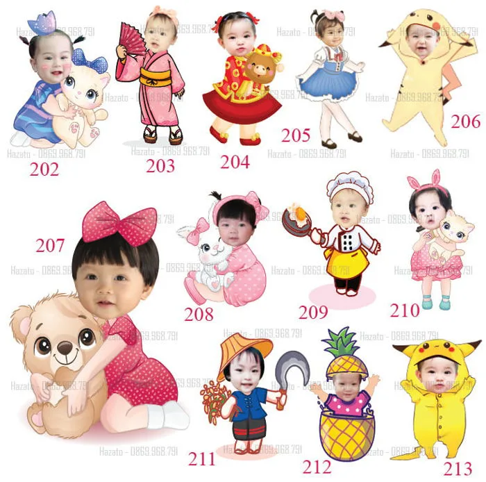 Chibi Bé Gái Chibi Bé Gái