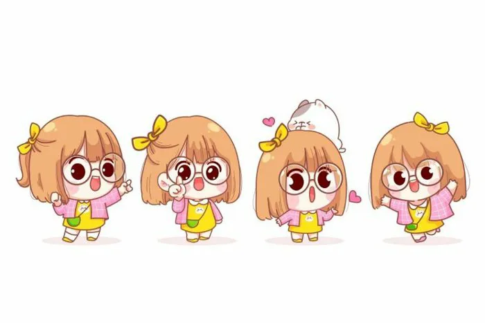 Tải chibi bé gái vector file AI, EPS, SVG, PNG miễn phí Tải chibi bé gái vector file AI, EPS, SVG, PNG miễn phí