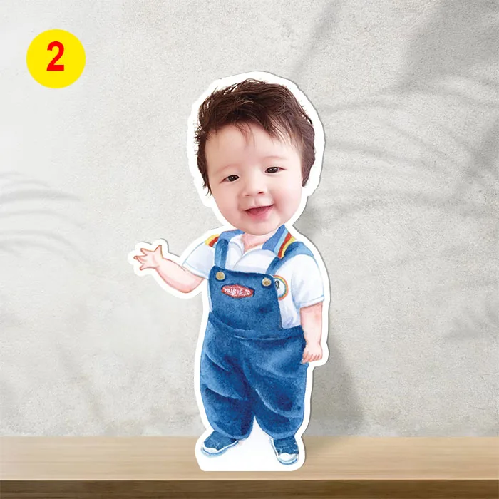 Chibi sinh nhật bé trai