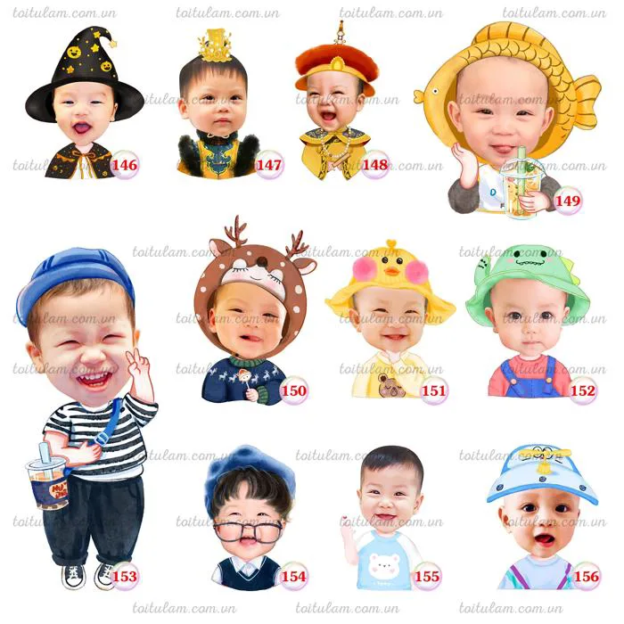 Chibi Bé Trai Hàn Quốc