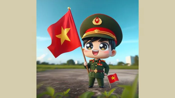 99+ Bức vẽ chibi bộ đội Việt Nam dễ thương và hài hước