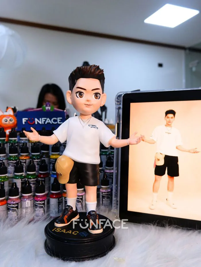 Tượng Chibi: Gói Trọn Ký Ức Những Chuyến Đi - Funface Đẹp, Độc - chinh phục khách hàng
