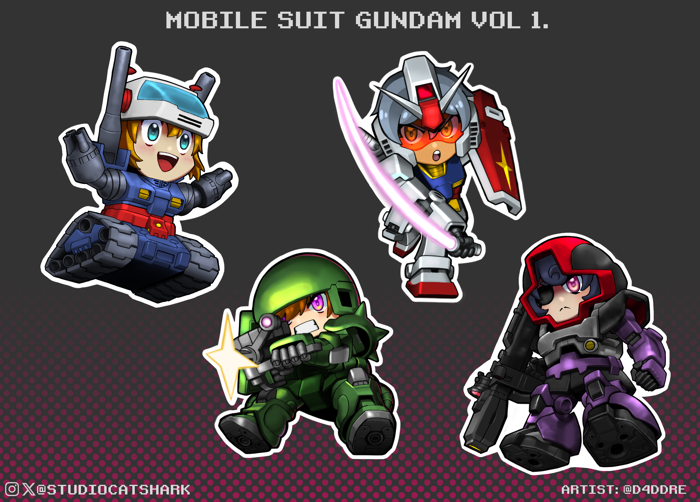 made some chibi gundam sticker designs! : r/Gundam made some chibi gundam sticker designs! : r/Gundam