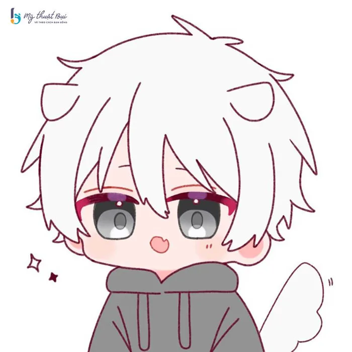 Hướng dẫn vẽ chibi nam dễ thương cute chỉ với 5 bước; +300 mẫu vẽ đẹp - Mỹ Thuật Bụi