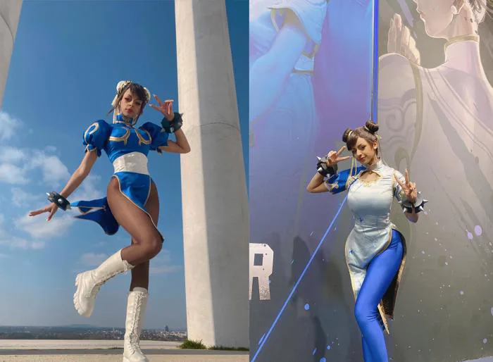 Mình cosplay Chun-Li cả phiên bản gốc và SF6! Bạn thích cái nào hơn? : r/StreetFighter