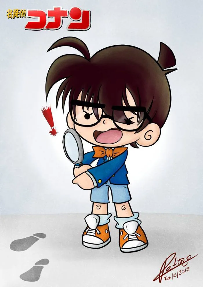 Tổng hợp 50+ hình ảnh Conan Chibi đẹp nhất