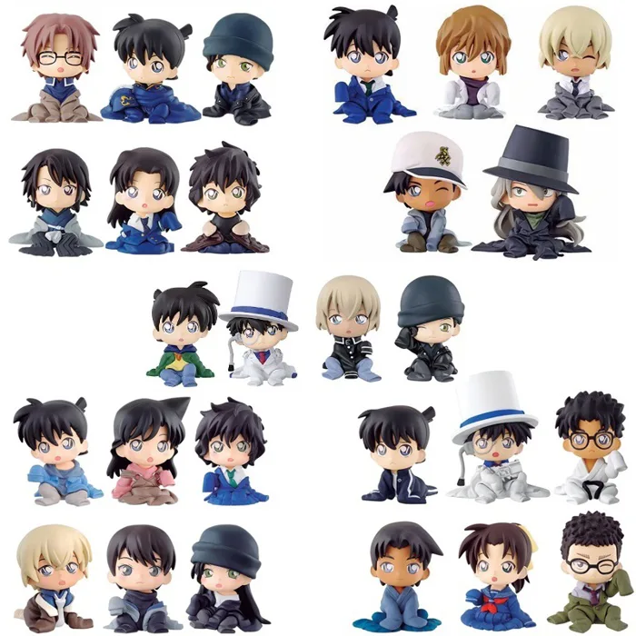 45 mẫu [ hỏa tốc hcm ][ Vũ Trí Ba ] Set Mô Hình Thám Tử Conan ran akai amuro Chibi Cute Detective | Shopee Việt Nam