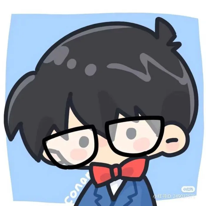 Ảnh conan cute | Vẽ conan, Hình vẽ dễ thương đơn giản, Hình vui