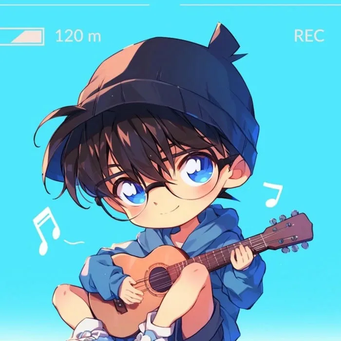90+ Ảnh Conan chibi cute, đáng yêu hết nấc cho fan thám tử