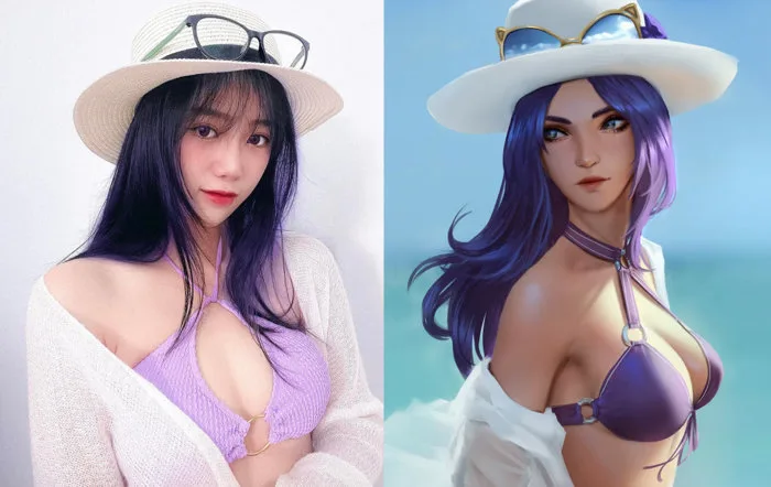 Mai Linh Zuto cosplay Caitlyn Tiệc bể Bơi bikini khiến fan mê mệt - Thapdien.com