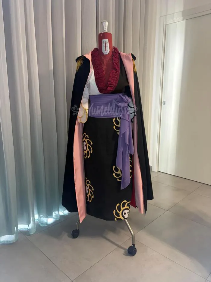 Boa Hancock Cosplay Pirate Fantasy Dress Cape Corset Made to Order - Etsy  Israel