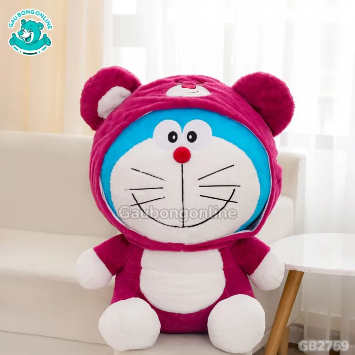 Doraemon Cosplay Lotso (Big Size) Đa Dạng Kích Thước — Gấu Bông Online