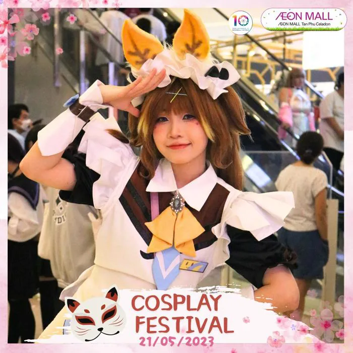 COSPLAY FESTIVAL | AEON MALL Tân Phú Celadon - Điểm vui chơi và mua sắm tuyệt vời cho gia đình bạn