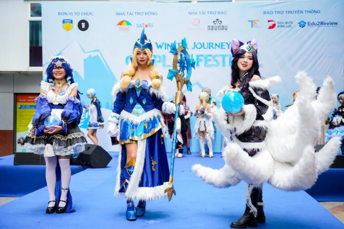 Sôi nổi lễ hội “Cosplay Festival - Winter Journey 2023” - đồ án tốt nghiệp của sinh viên Truyền thông đa phương tiện