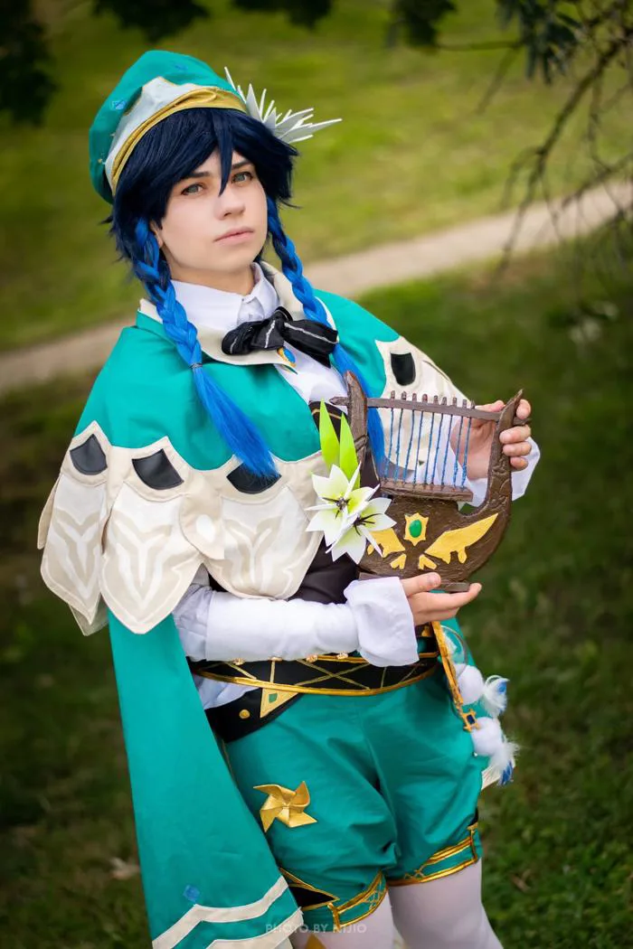 Venti Cosplay - Genshin Impact - Etsy