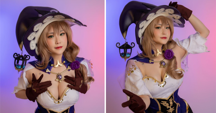 Nóng bỏng mắt' với bộ ảnh cosplay Lisa Genshin Impact của nữ coser người Việt