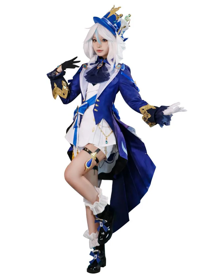 Mua OSIAS Genshin Impact Cosplay Furina White Form Cosplay Costume Set (S) trên Amazon Anh chính hãng 2026 | Fado