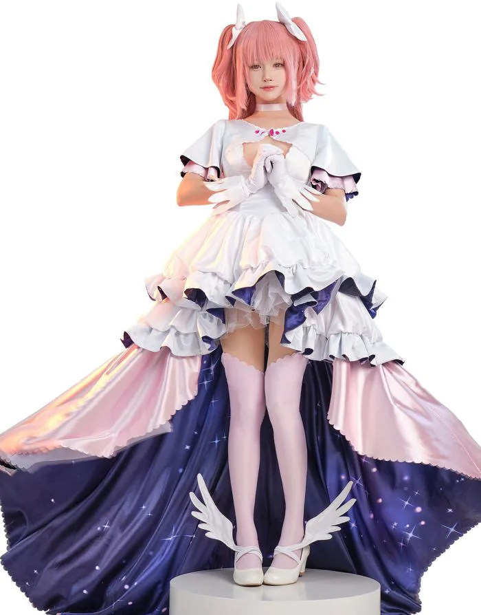 Mua miccostumes Women's Costume Anime Magical Lady Cosplay kawaii puffy Star Dress and Gloves with Thigh Socks and Headdress trên Amazon Mỹ chính hãng 2026 | Fado