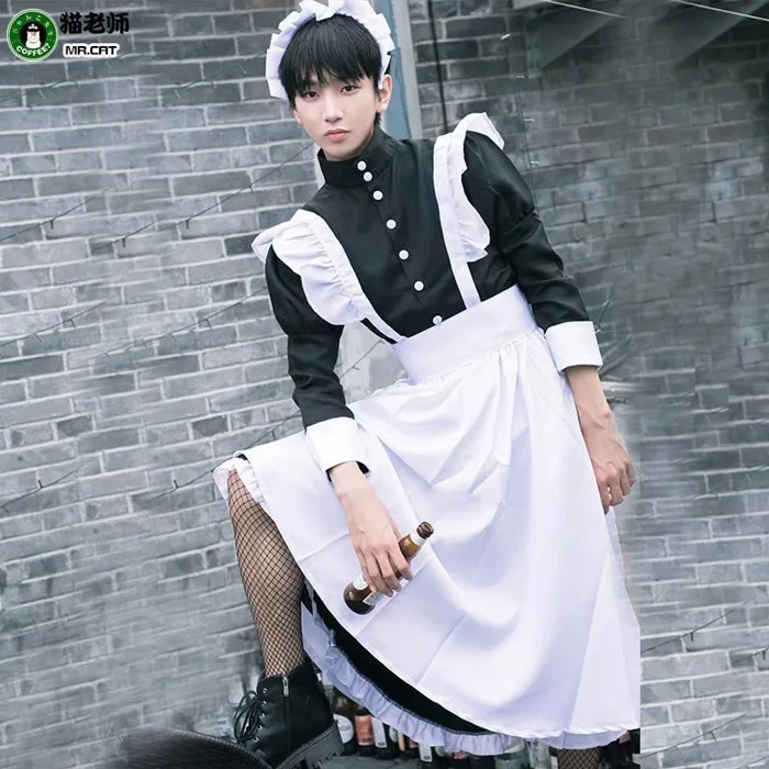 [ Hàng sẵn] Set cosplay hầu gái, set maid dành cho cả nam và nữ Full phụ kiện