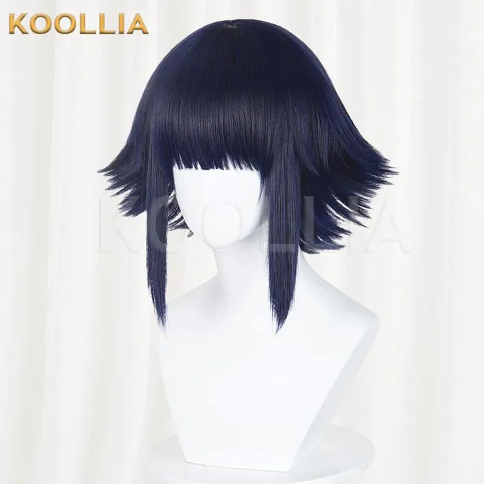Naruto Hinata Hyuga Cosplay Wig - Navy Blue | KOOLLIA