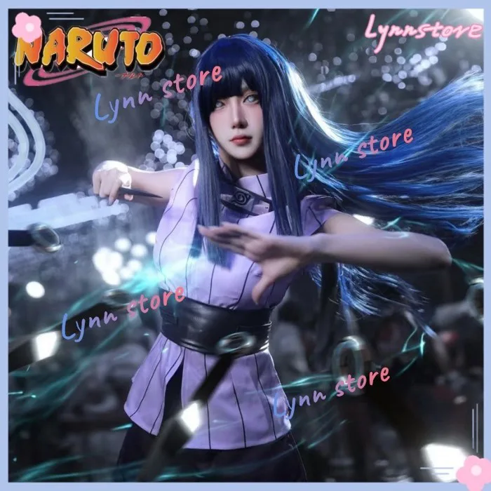 Hinata Uzumaki Trang Phục Hóa Trang NARUTO Hyuga Hinata Roleplay Trang Phục Tóc Giả Anime Cosplay Lễ Hội Phù Hợp Với