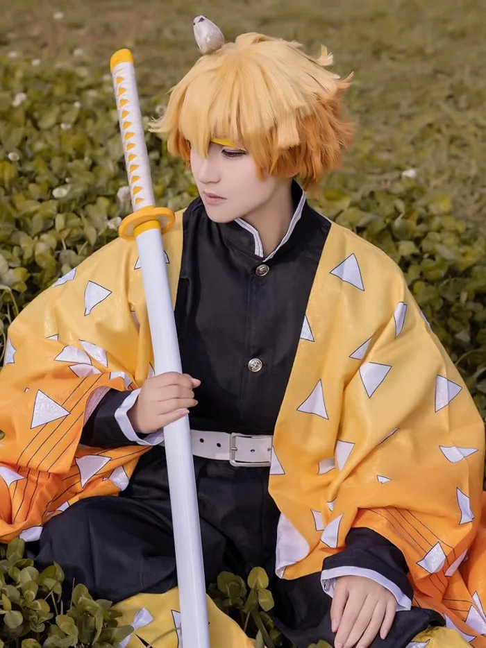 Shop Đồ Cosplay Agatsuma Zenitsu Đẹp Tại HCM, Giao Hàng Toàn Quốc