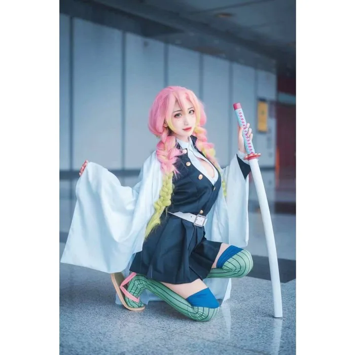 Size Người lớn và Trẻ Em) Bộ Đồ Hóa Trang Nhân Vật Luyến Trụ Trang phục Cosplay MITSURI KANROJI trong Kimetsu No Yaiba | Shop for Clothing, Toys, Comics & More