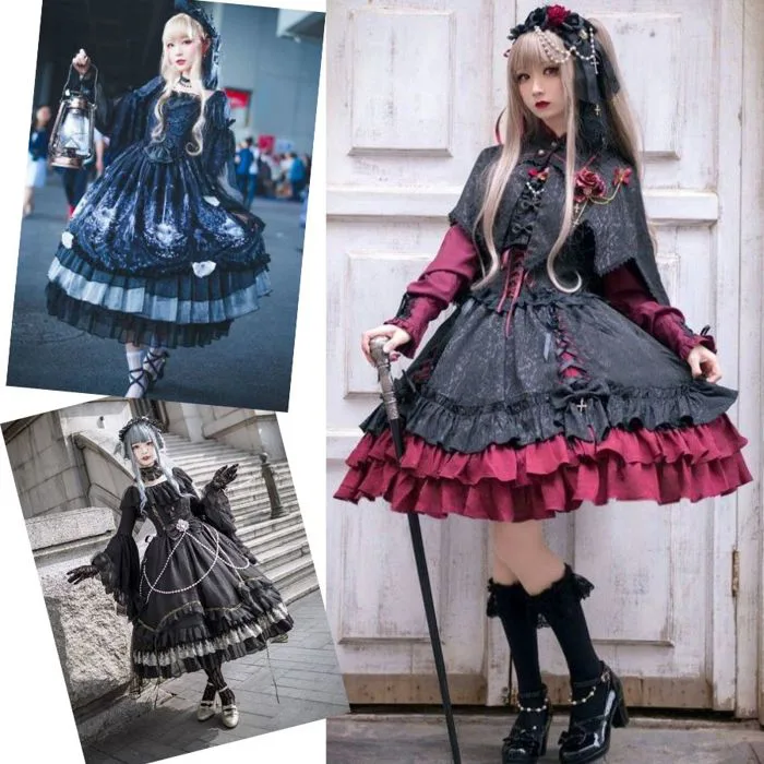 Phong cách Gothic Lolita vẻ đẹp u tối pha nét đáng yêu